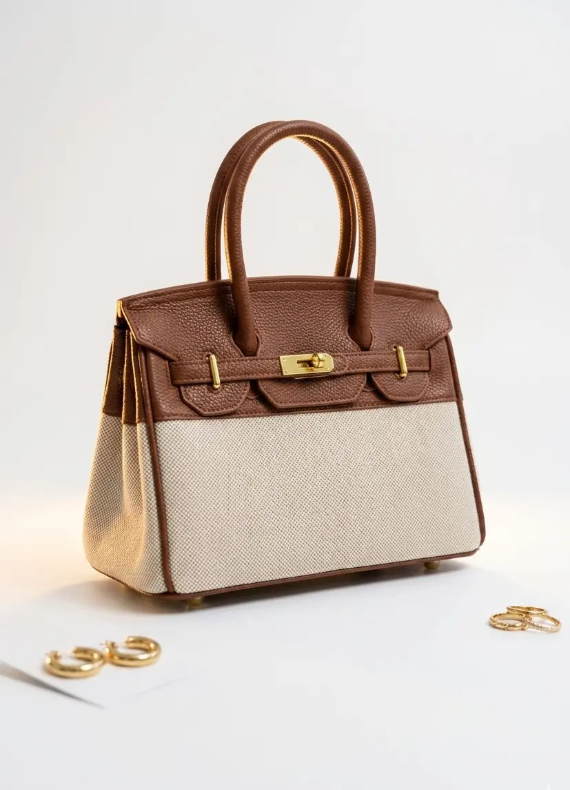 Structured Canvas Tote