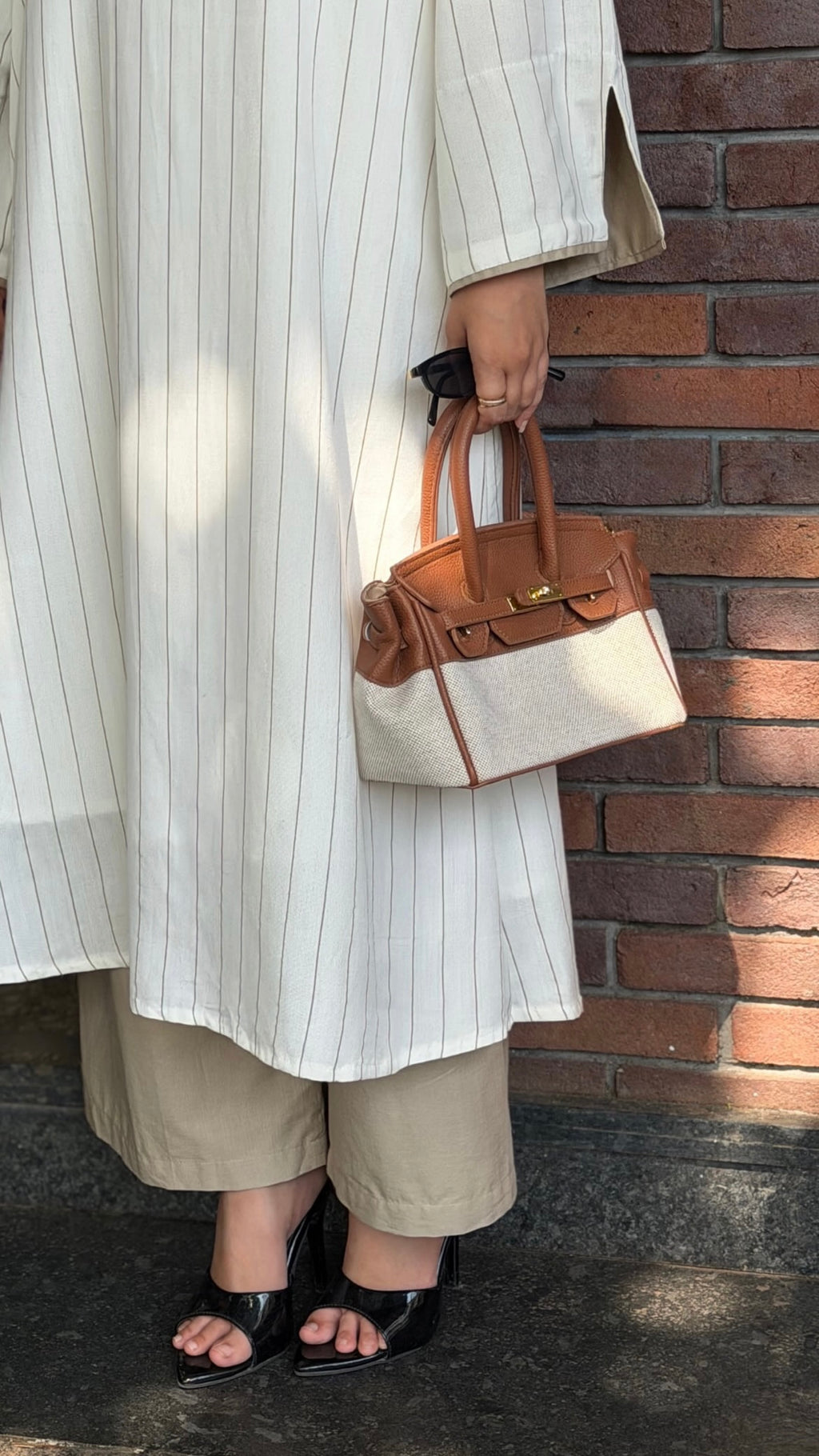 Structured Canvas Tote
