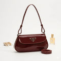 Patent Demi Shoulder Bag